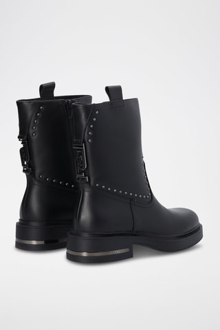 Bottines en cuir Gabrielle - Noir
