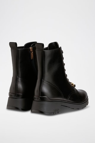 Bottines en cuir de veau Nancy - Noir