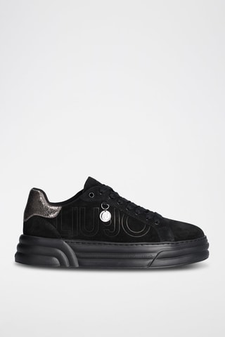 Sneakers en nubuck Noir