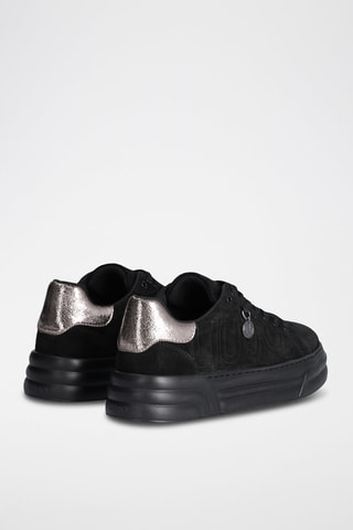 Sneakers en nubuck Noir