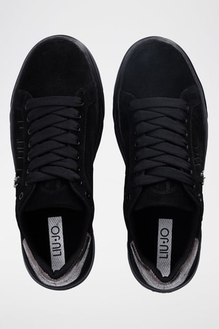 Sneakers en nubuck Noir