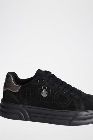 Sneakers en nubuck Noir