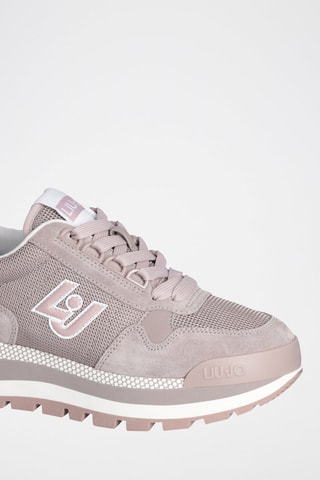 Sneakers en nubuck  Mauve