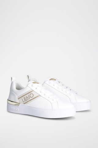 Sneakers plateformes Silvia - Blanc