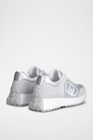 Sneakers en cuir Lolo - Gris