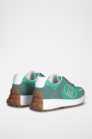 Sneakers en cuir Lolo - Vert