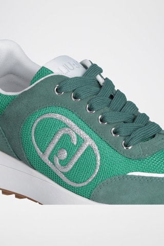 Sneakers en cuir Lolo - Vert