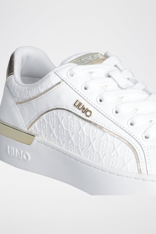 Baskets en cuir Silvia - Blanc