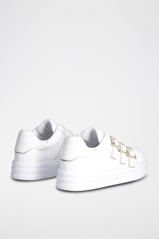 Sneakers en cuir Cleo - Blanc