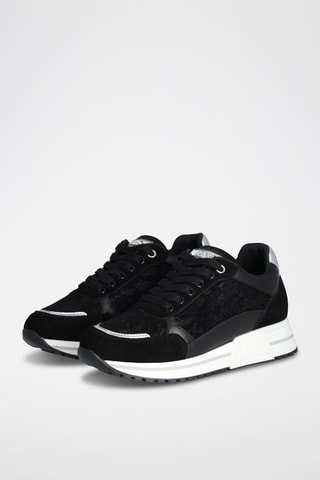Sneakers en cuir Johanna - Noir