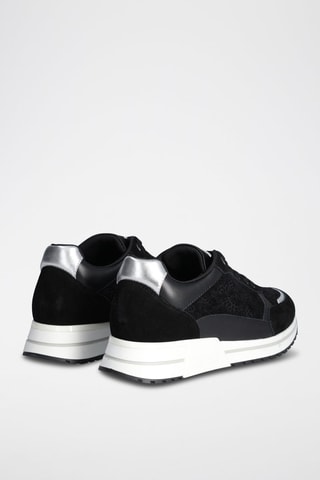 Sneakers en cuir Johanna - Noir