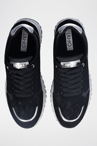 Sneakers en cuir Johanna - Noir