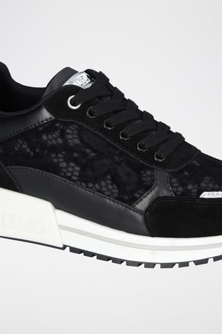 Sneakers en cuir Johanna - Noir
