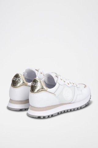 Sneakers en cuir de taureau Wonder - Blanc