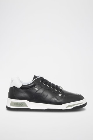 Sneakers en cuir Gyn - Noir