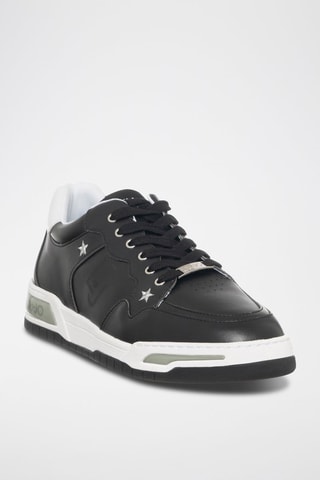 Sneakers en cuir Gyn - Noir