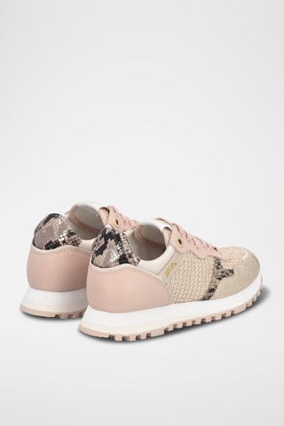 Sneakers en cuir de veau Wonder - Rose