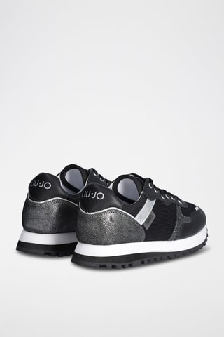 Sneakers en cuir - Noir