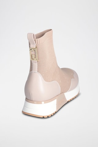 Sneakers montantes - Beige