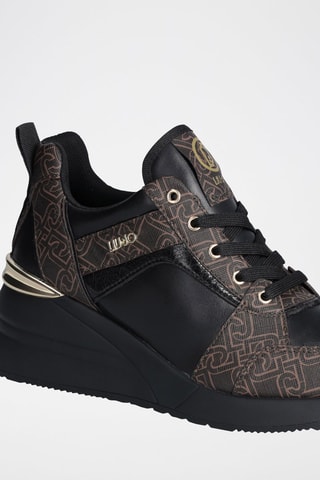 Sneakers - Marron et noir