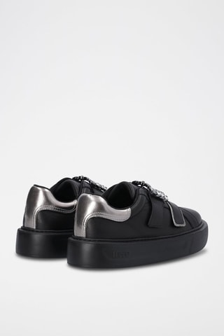 Sneakers en cuir - Noir