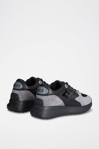Sneakers en cuir - Noir