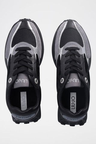 Sneakers en cuir - Noir