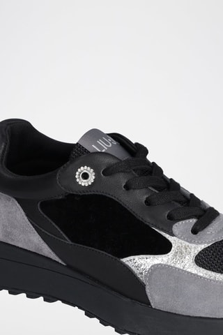 Sneakers en cuir - Noir