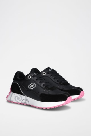 Sneakers en cuir - Noir