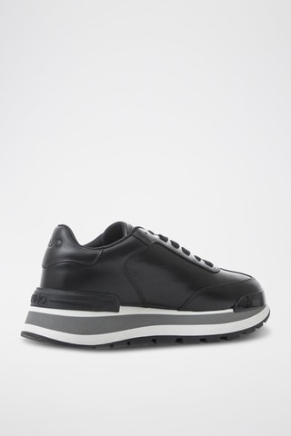 Sneakers en cuir de taureau Amazing - Noir