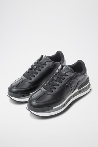 Sneakers en cuir de taureau Amazing - Noir