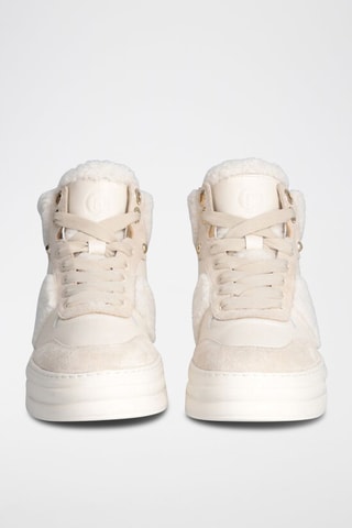 Sneakers en cuir - Blanc