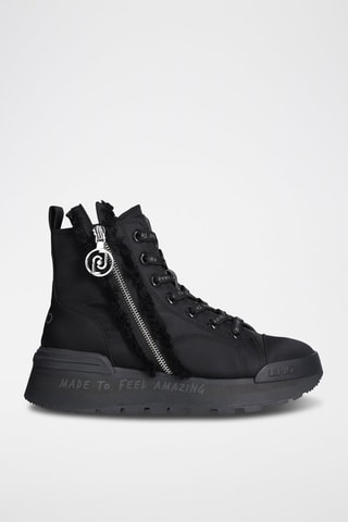 Sneakers plateformes montantes Amazing - Noir