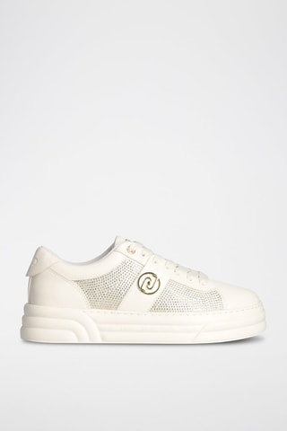 Sneakers plateformes Cléo - Ecru