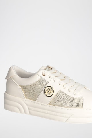 Sneakers plateformes Cléo - Ecru