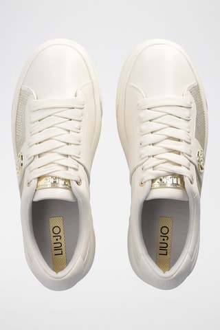 Sneakers plateformes Cléo - Ecru