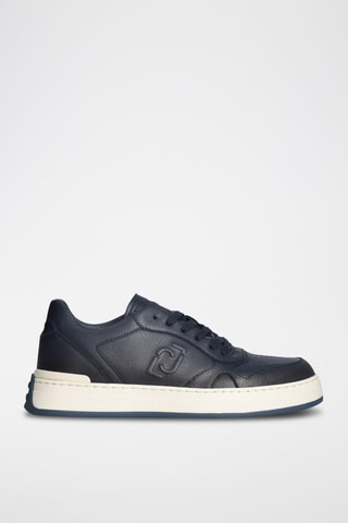 Baskets en cuir Boy - Bleu marine