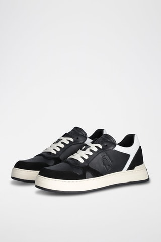 Baskets en cuir Boy - Noir