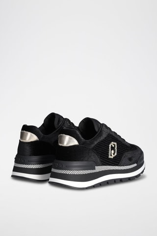 Baskets en velours Amazing - Noir