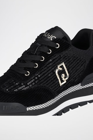 Baskets en velours Amazing - Noir