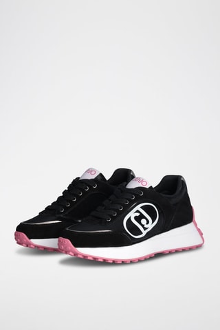 Baskets en nubuck Lolo - Noir