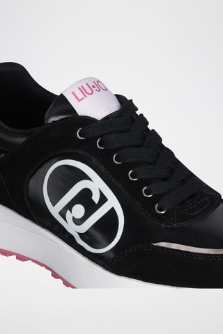 Baskets en nubuck Lolo - Noir