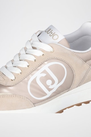 Baskets en nubuck Lolo - Nude