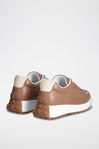 Baskets en cuir Lolo - Marron