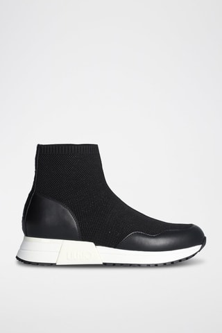Baskets-chaussettes Johanna - Noir