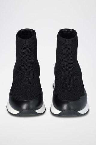 Baskets-chaussettes Johanna - Noir
