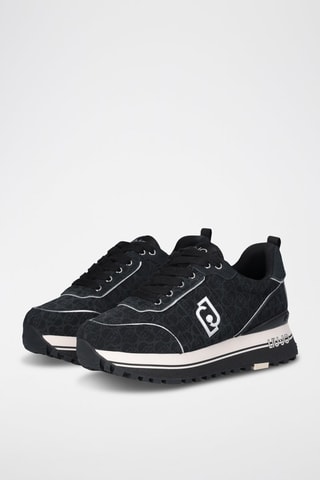 Baskets en cuir Maxi Wonder - Noir