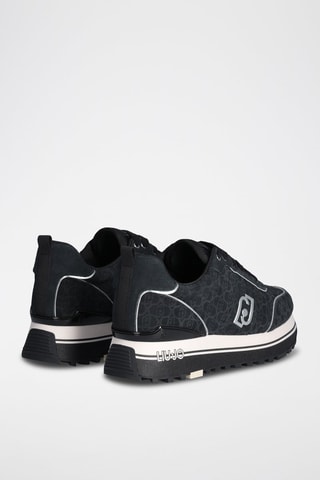 Baskets en cuir Maxi Wonder - Noir