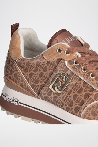 Baskets en cuir Maxi Wonder - Marron