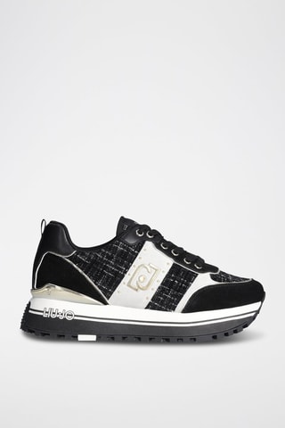 Baskets en cuir Maxi Wonder - Noir